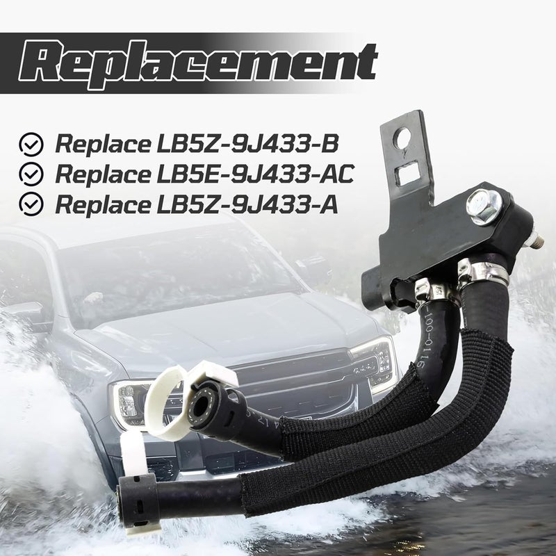 ECOMARK Exhaust Gas Recirculation Valve Vacuum Solenoid Assembly Fit for Ford Ranger Bronco Explorer 2020-2024 Replace LB5Z-9J433-B LB5E-9J433-AC LB5Z-9J433-A - Image 4